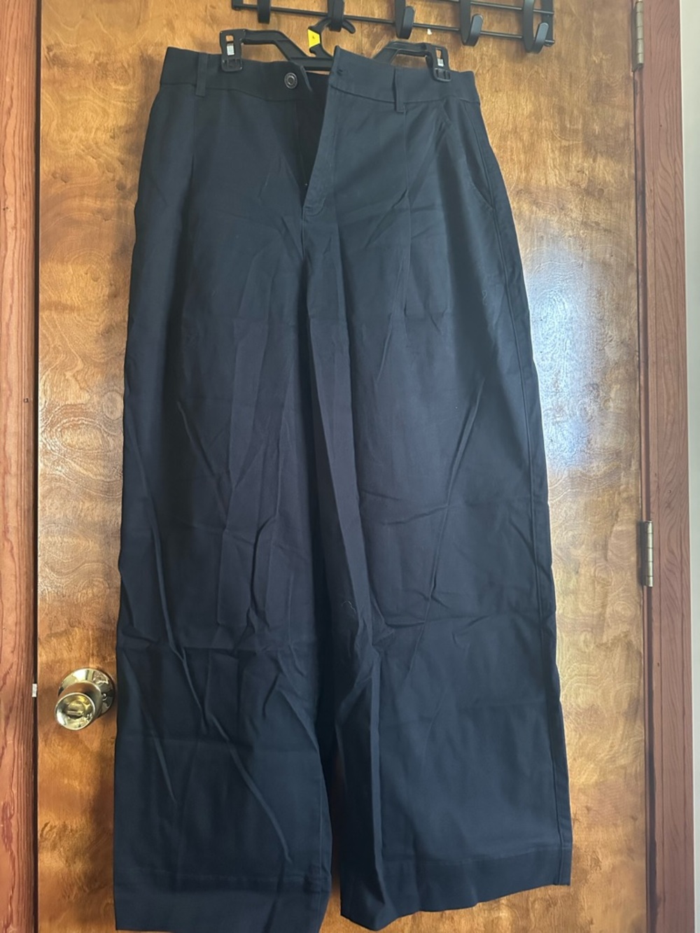 HALARA Black Wide-Leg Dress Pants